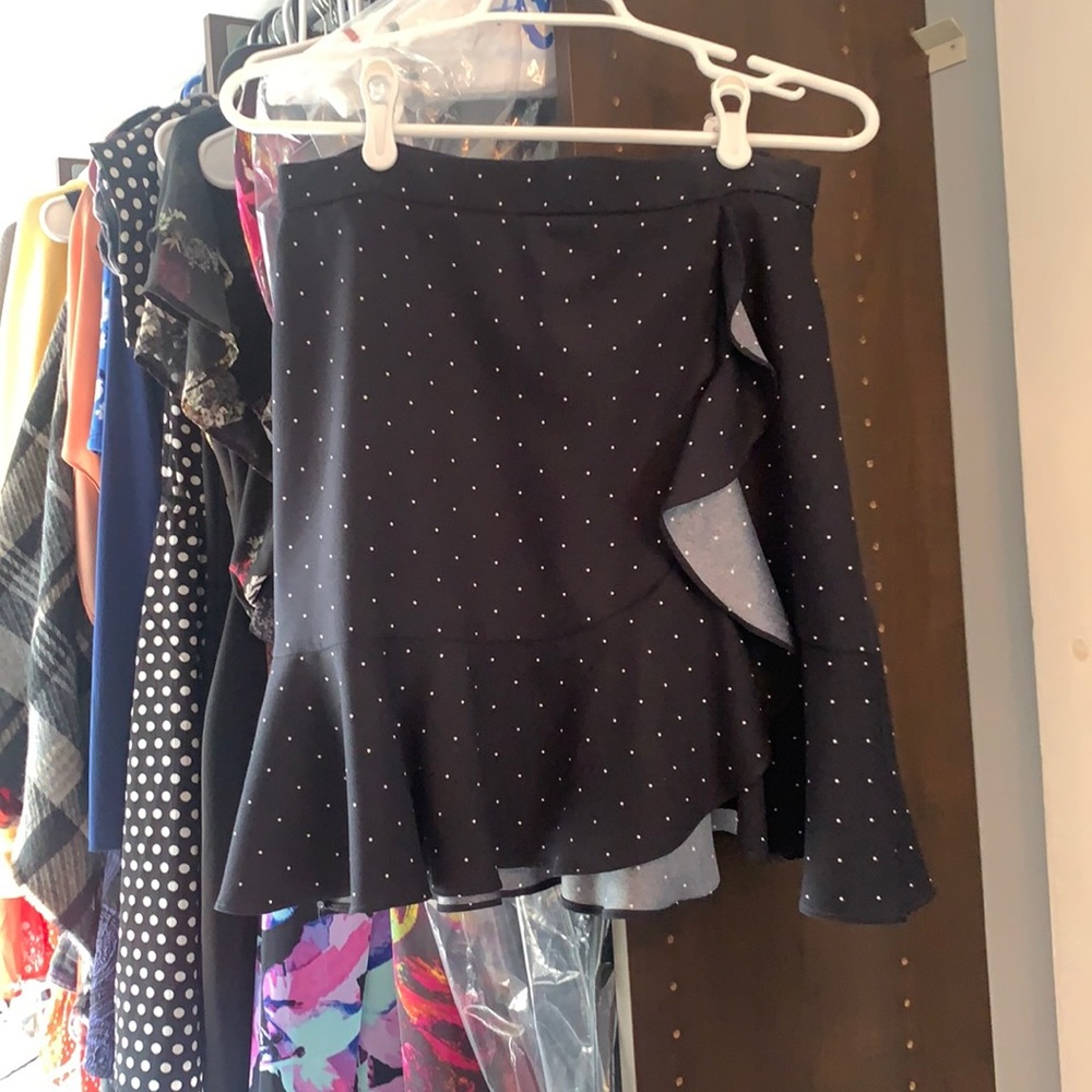 Banana Republic blue flouncy skirt